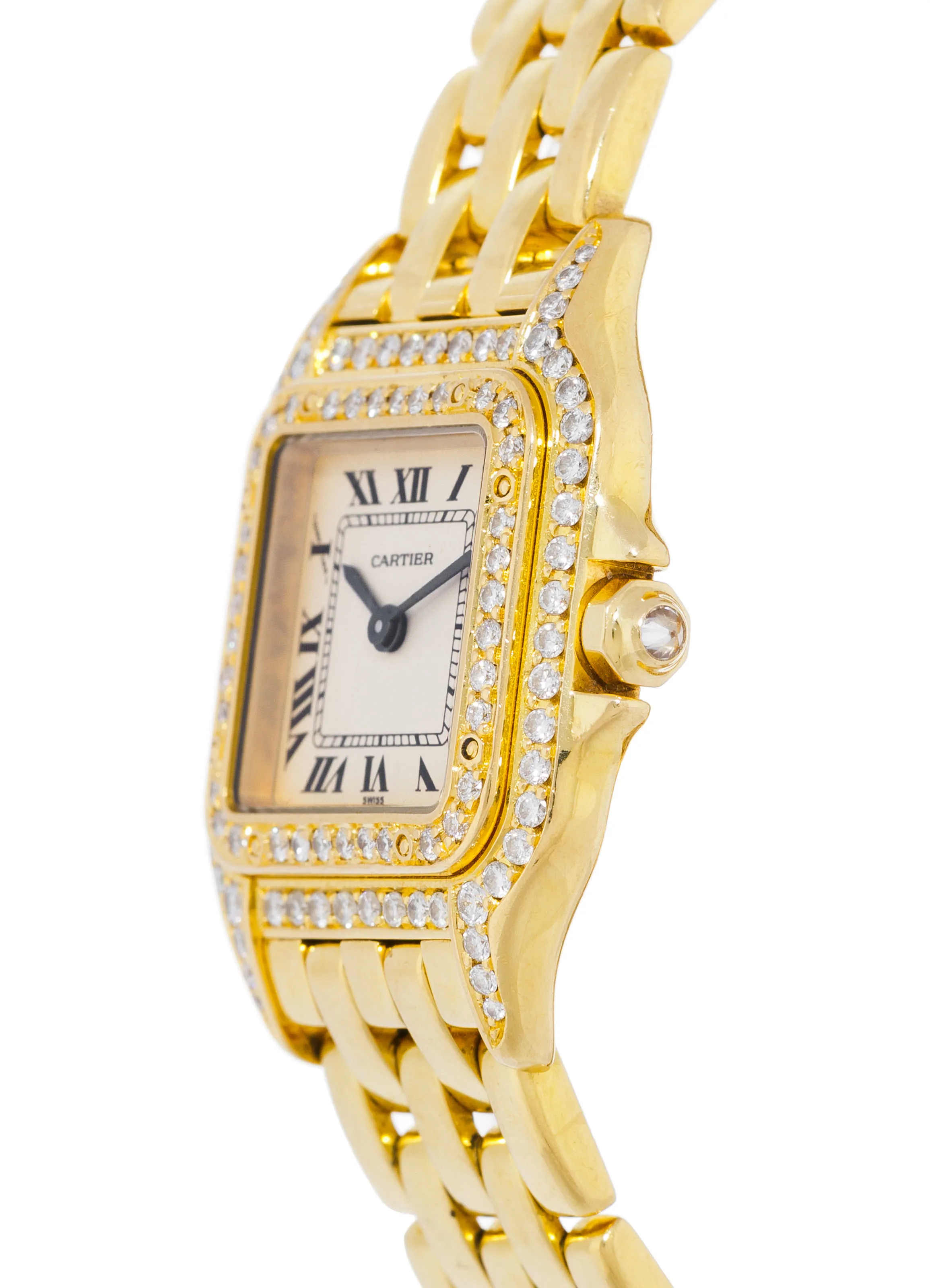 Cartier Panthère 1070 22mm Yellow gold Silver 2