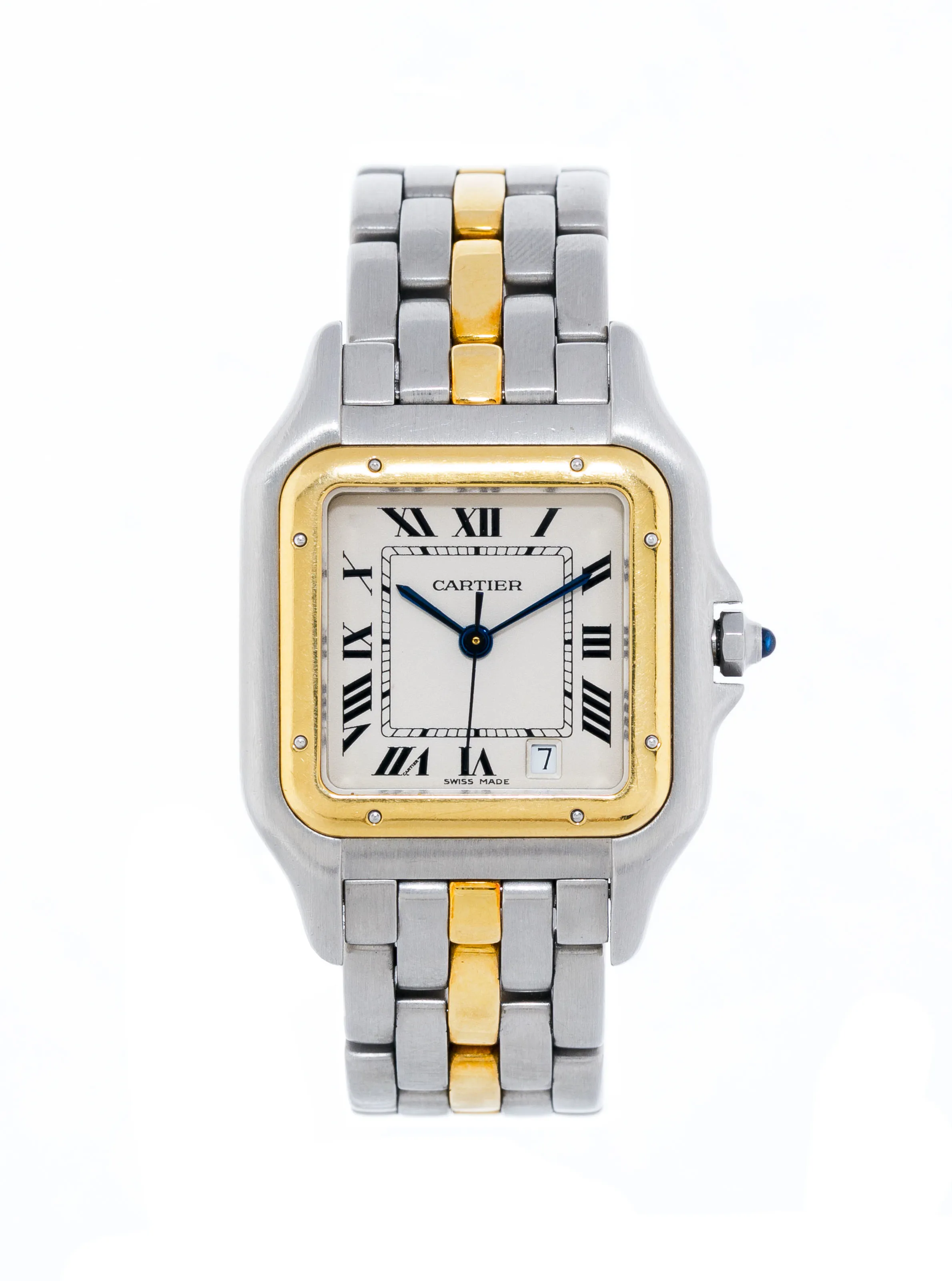 Cartier Panthère 8394 27mm Yellow gold and Stainless steel White