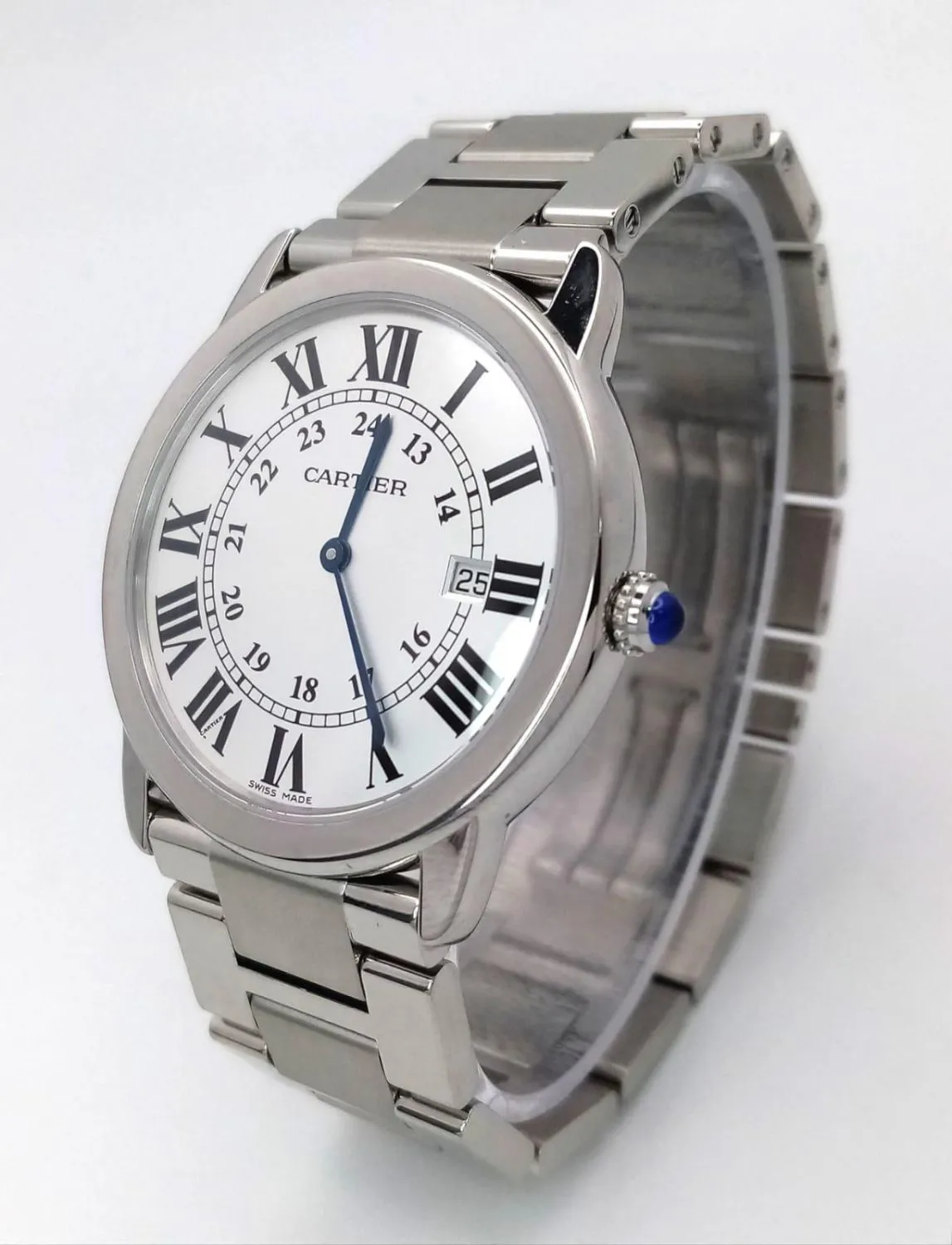 Cartier Ronde Solo 2934 36mm Stainless steel Silver 1