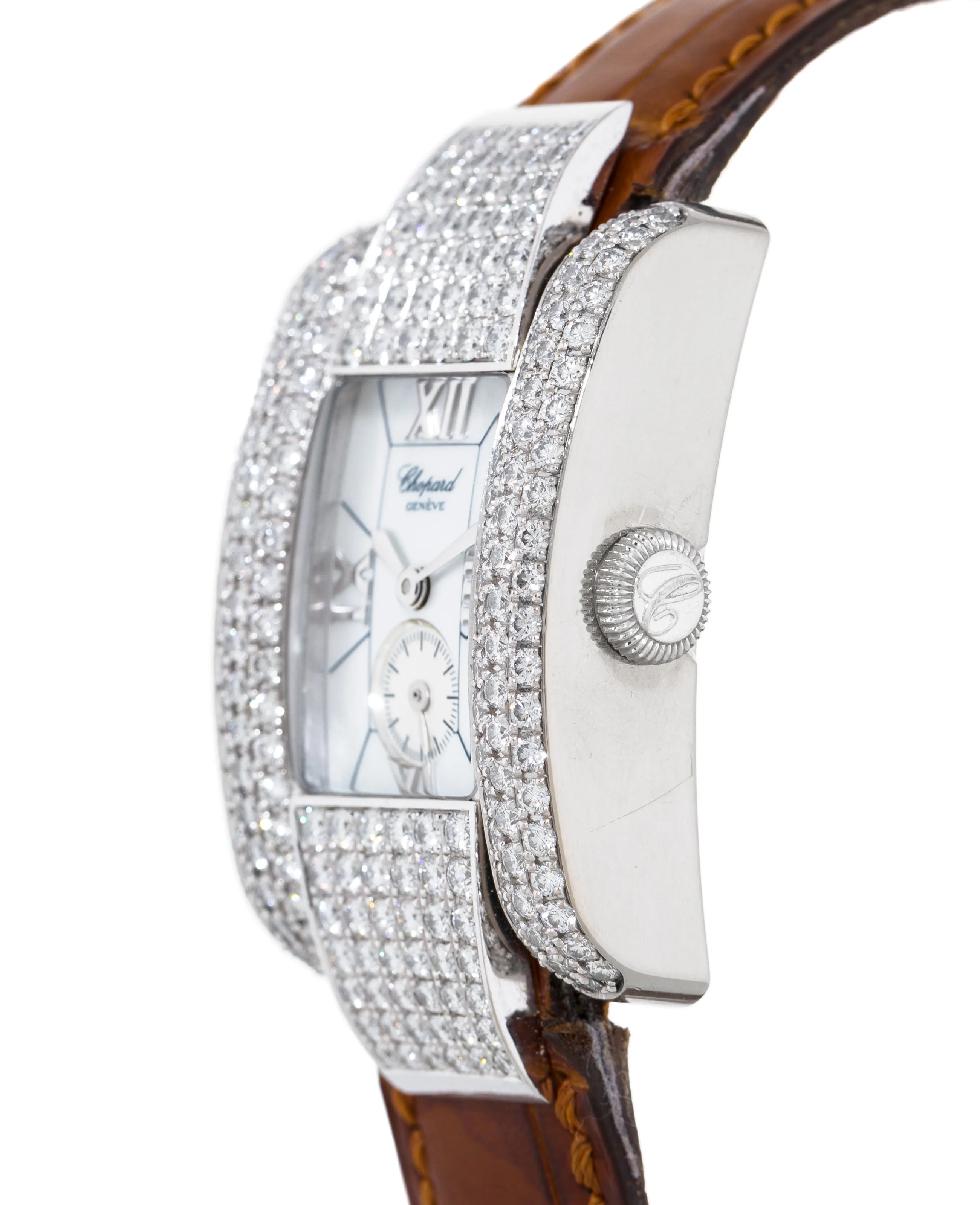 Chopard La Strada 5280 24mm White gold and Diamond Mother-of-pearl 1