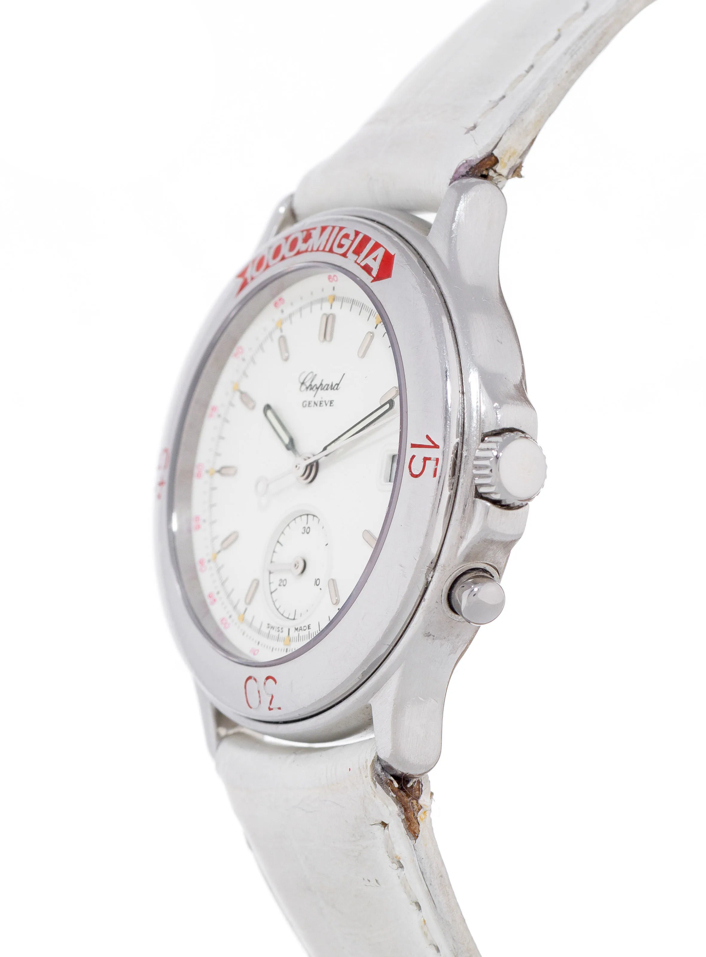 Chopard Mille Miglia 8141 33mm Stainless steel White 2