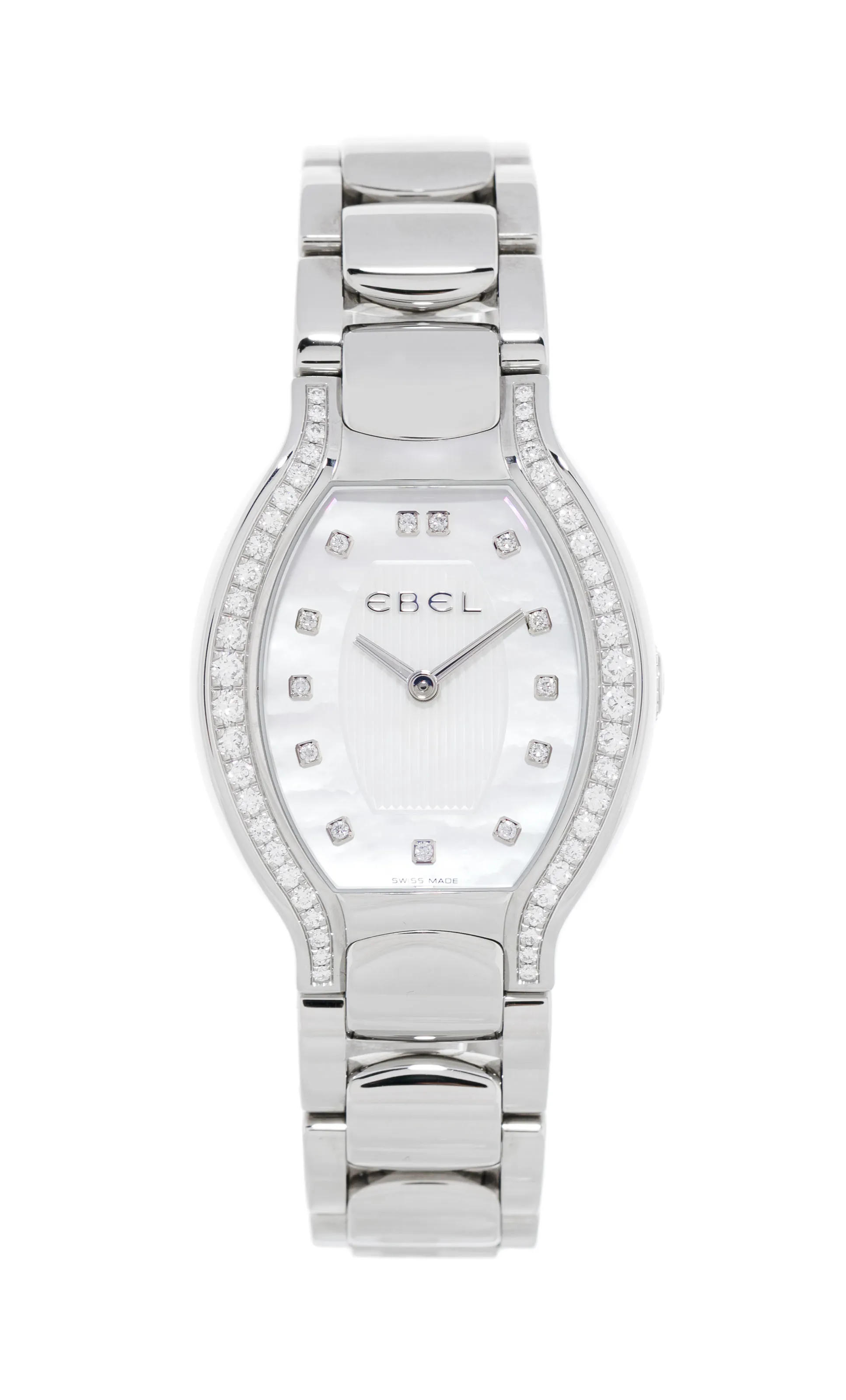 Ebel Beluga 31mm Stainess steel & diamond Mother-of-pearl