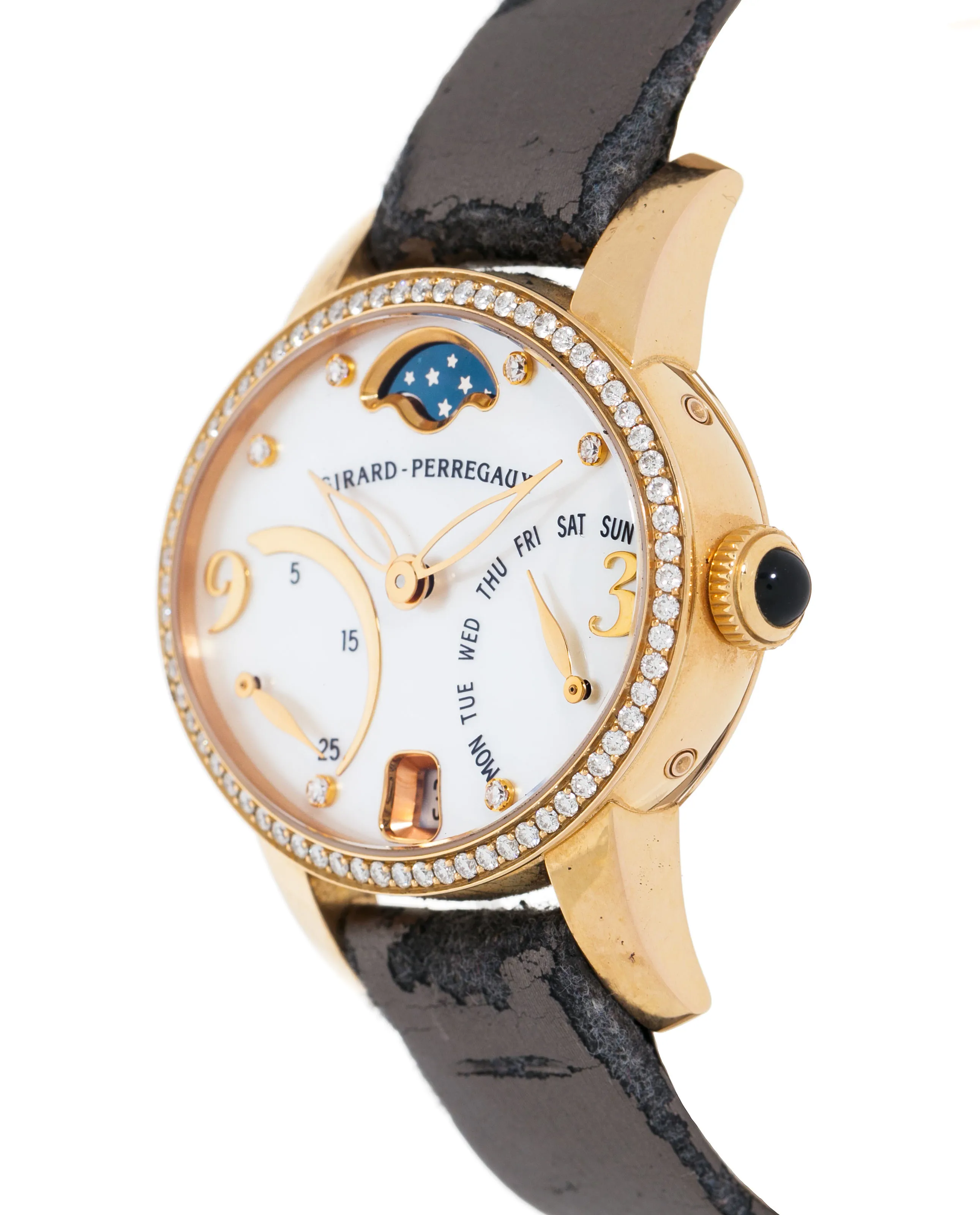 Girard-Perregaux Cat's Eye 80485 35mm Rose gold and Diamond Mother-of-pearl 2