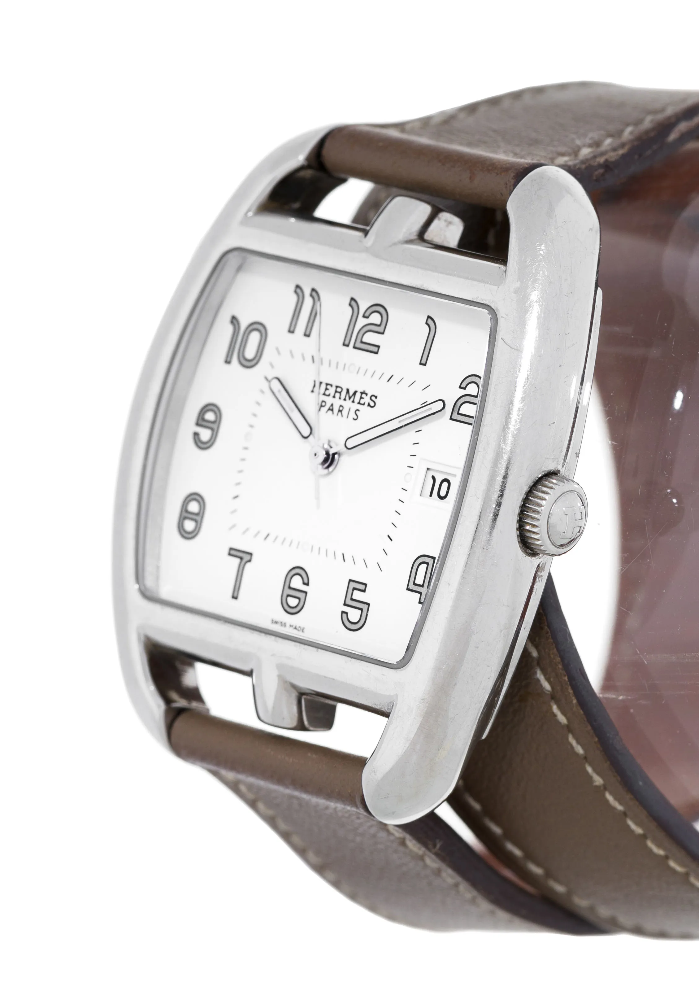 Hermès Cape Cod CT1.710 33mm Stainless steel White 2