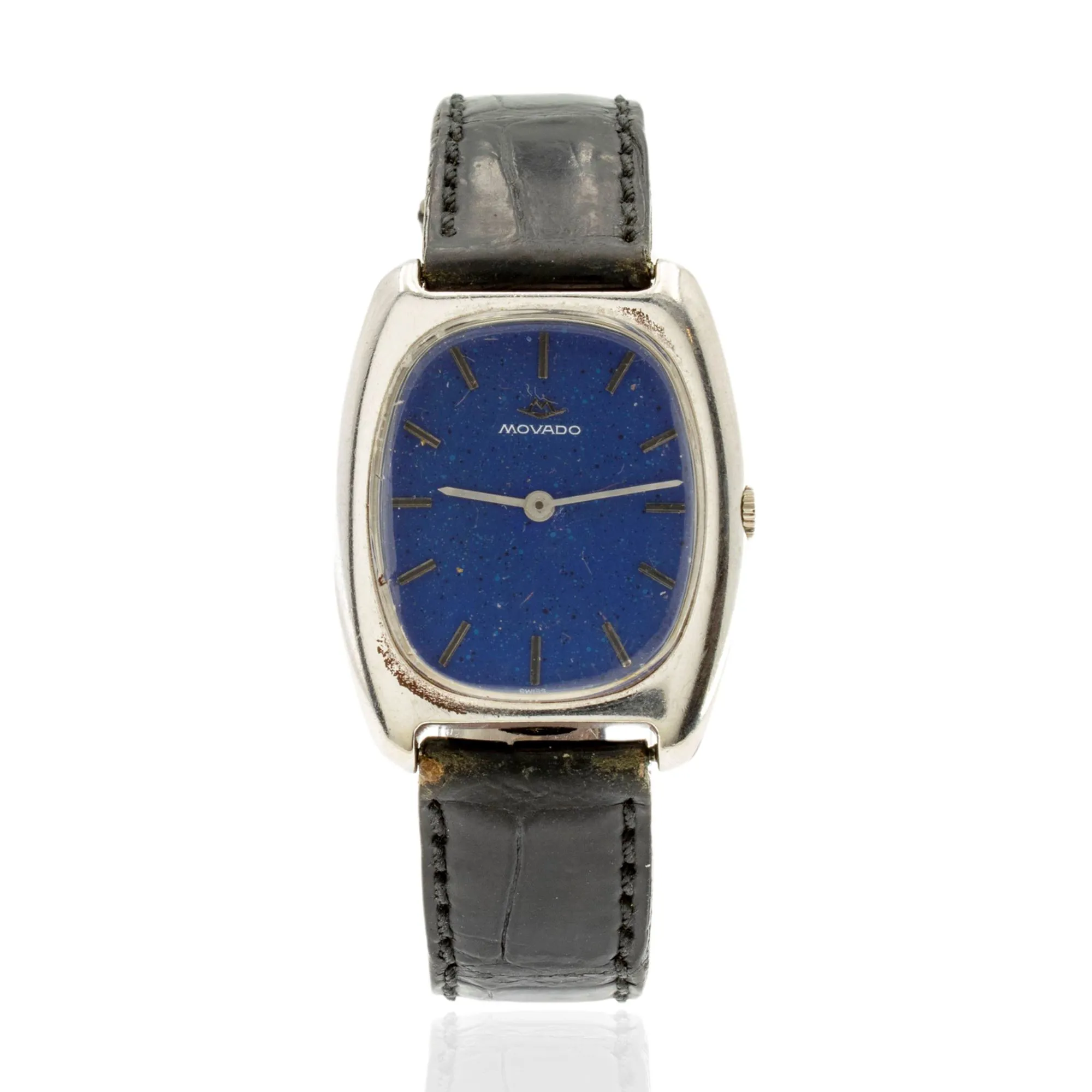 Movado 246/275097 35mm White gold Lapis lazuli