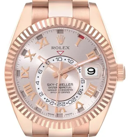 Rolex Sky-Dweller 326935 42mm Rose gold Sundust