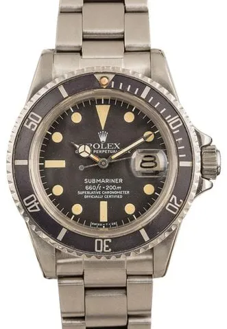 Rolex Submariner 1680 40mm Steel Black