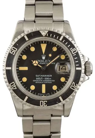 Rolex Submariner 1680 40mm Steel Black