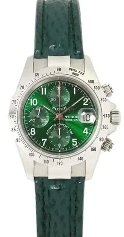 Tudor Prince Date 79280 40mm Stainless steel Green