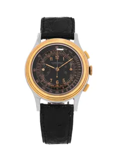 Ulysse Nardin Yellow gold and Stainless steel Black