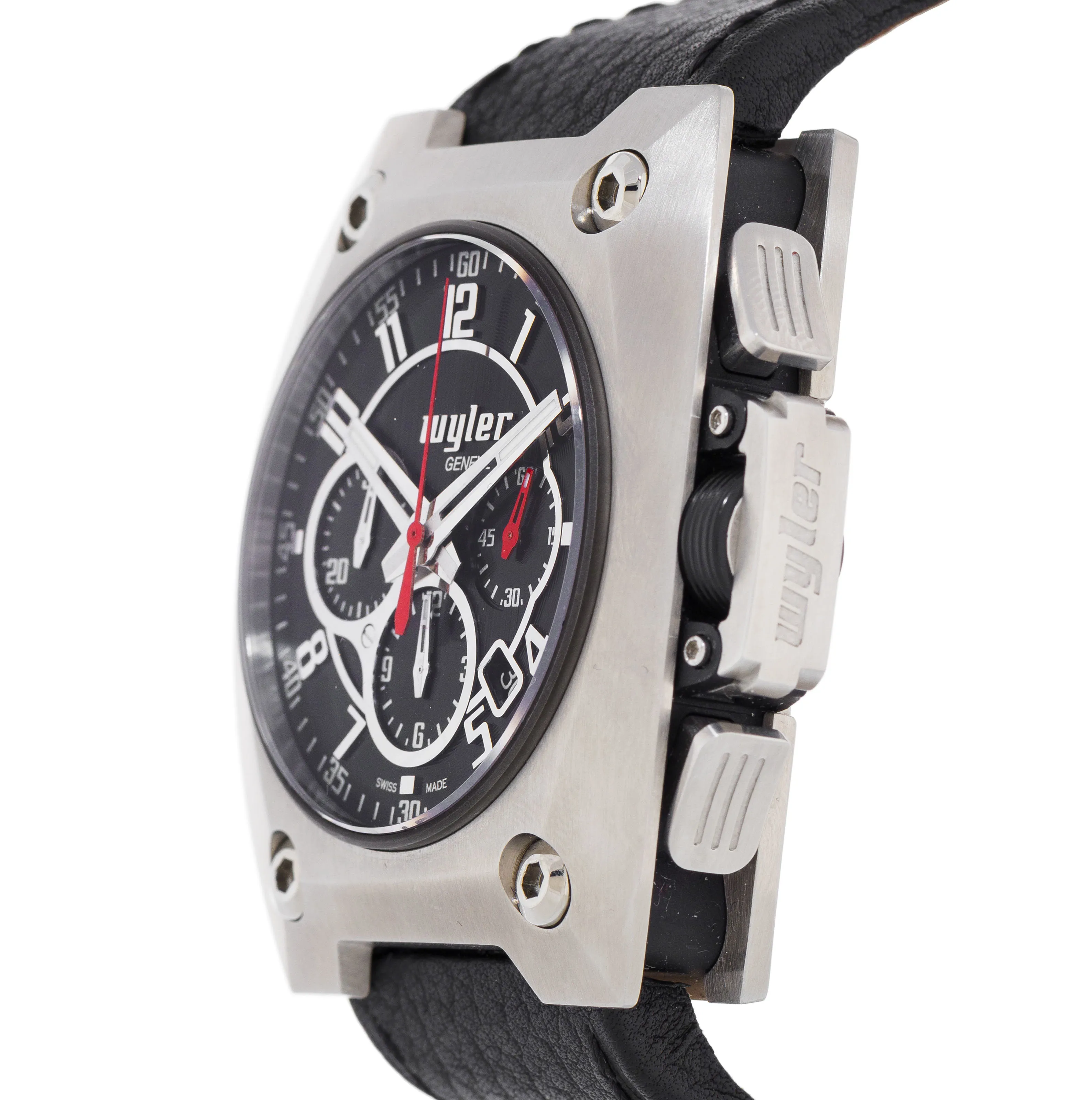 Wyler Vetta Incaflex 100.4/104055 45mm Carbon fiber and Titanium and Stainless steel Black 2