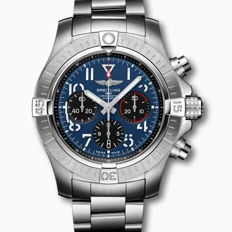 Breitling Avenger AB01821A1C1X1 45mm Stainless steel Blue