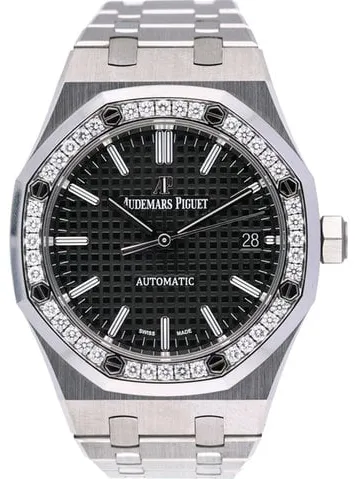 Audemars Piguet Royal Oak 15451ST.ZZ.1256ST.01 37mm Stainless steel Black