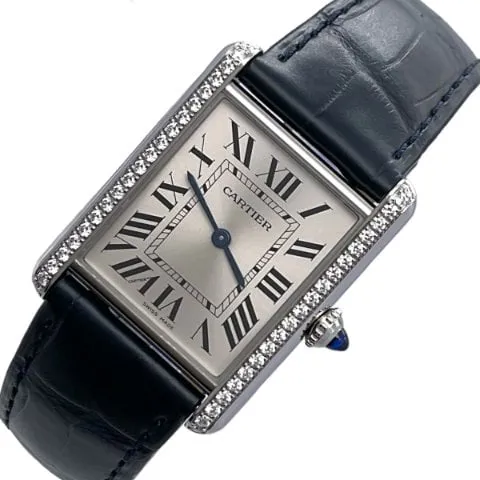 Cartier Tank Must W4TA0017 33.5mm Stainless steel Silver