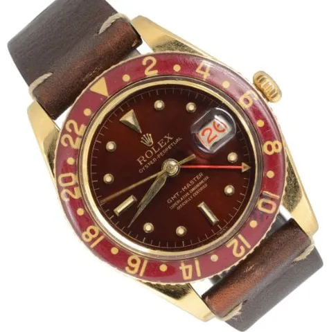 Rolex GMT-Master 6542 38mm Yellow gold Bordeaux