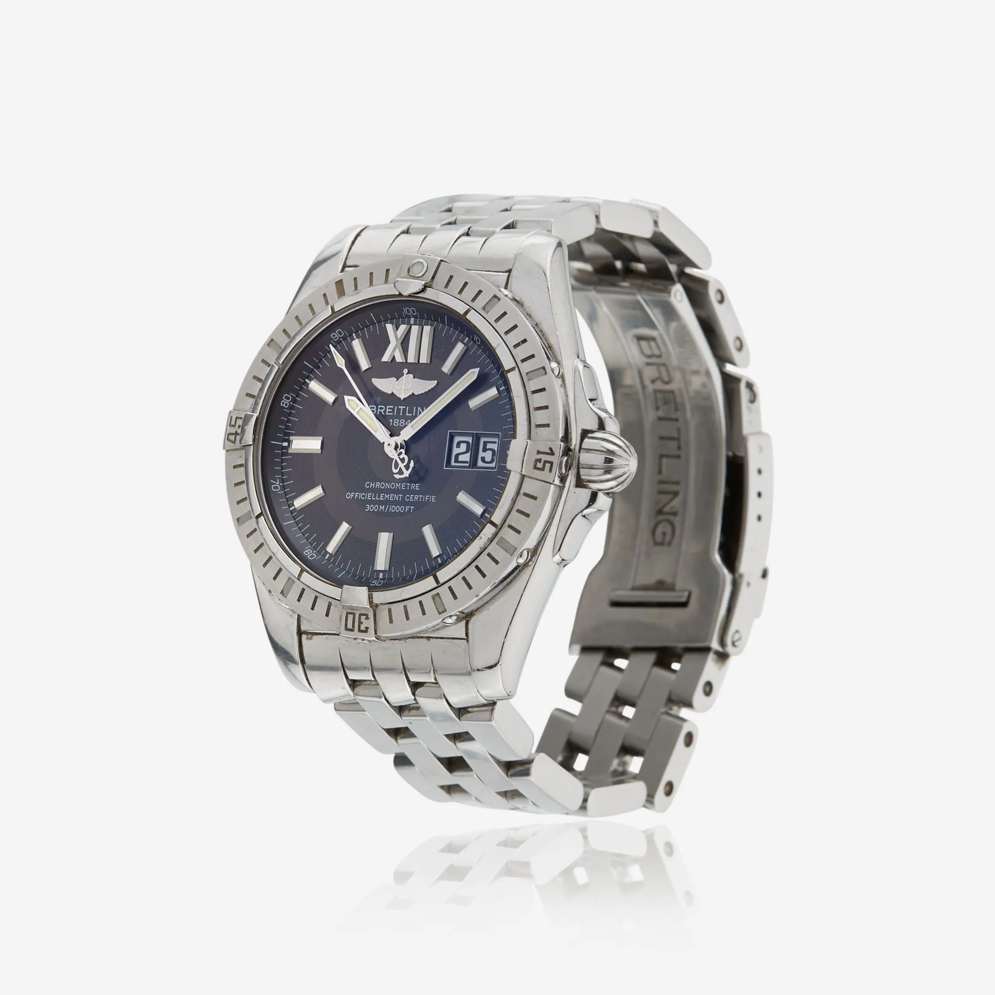 Breitling Windrider 40mm Stainless steel Black