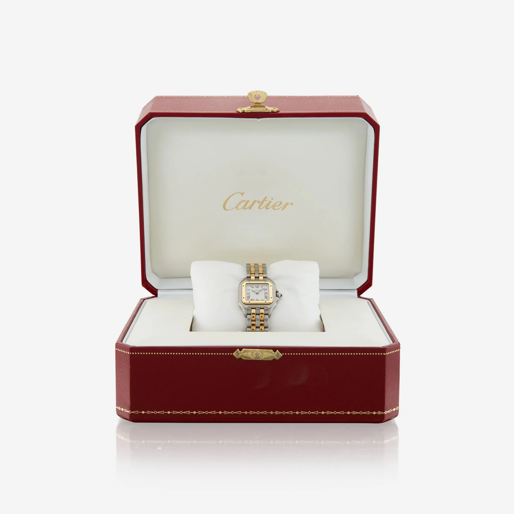 Cartier Panthère 1120 22mm Yellow gold and Stainless steel White 2