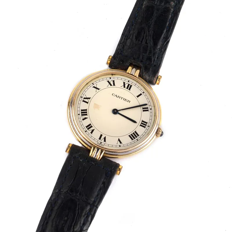 Cartier Vendôme 30mm Tricolored gold Ivory