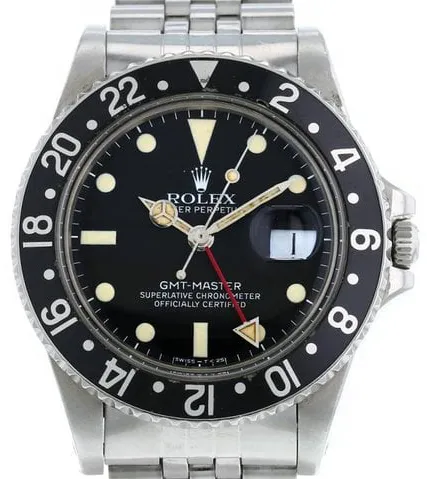 Rolex GMT-Master 16750 40mm Stainless steel Black