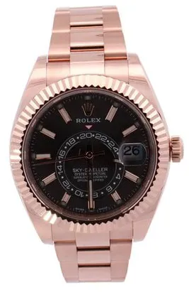 Rolex Sky-Dweller 326935 42mm Rose gold Grey