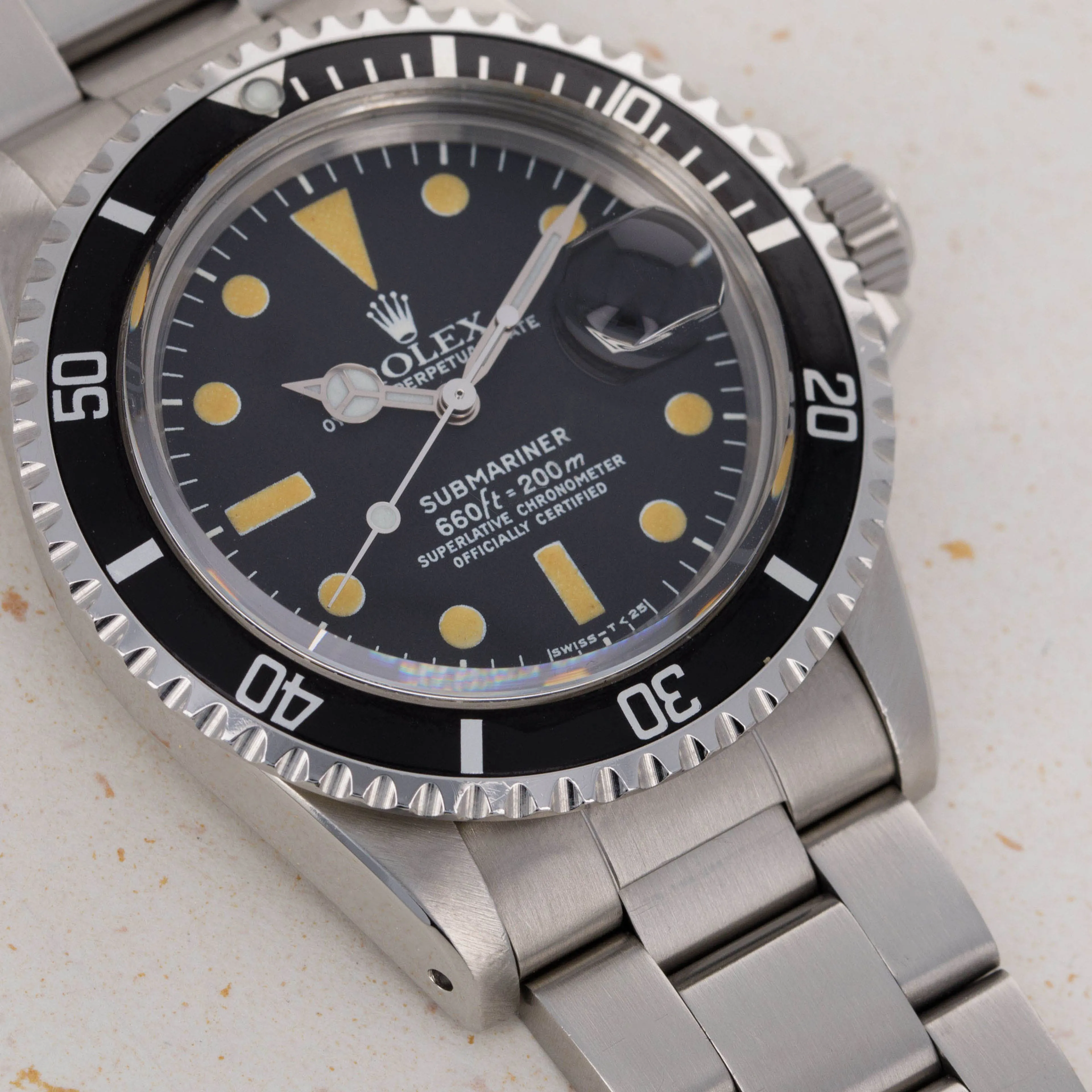 Rolex Submariner 1680 40mm Stainless steel Black 1