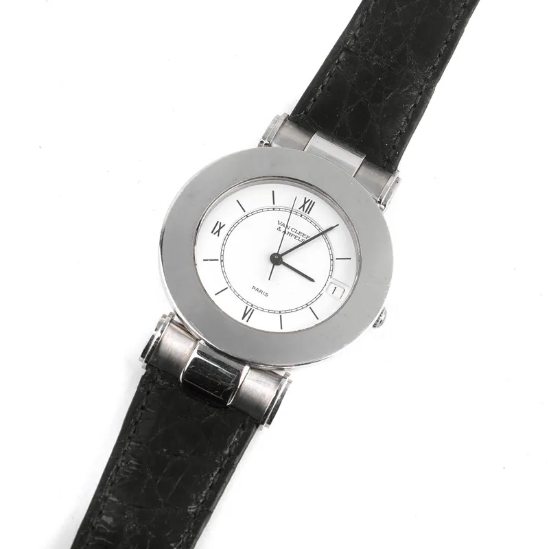 Van Cleef & Arpels 36mm Stainless steel White