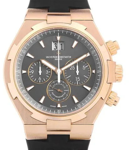 Vacheron Constantin Overseas Chronograph 49150/000R-9338 42mm Rose gold Gray