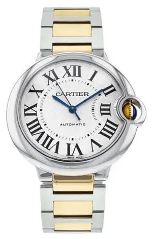 Cartier Ballon Bleu W6920047 36mm Stainless steel Silver