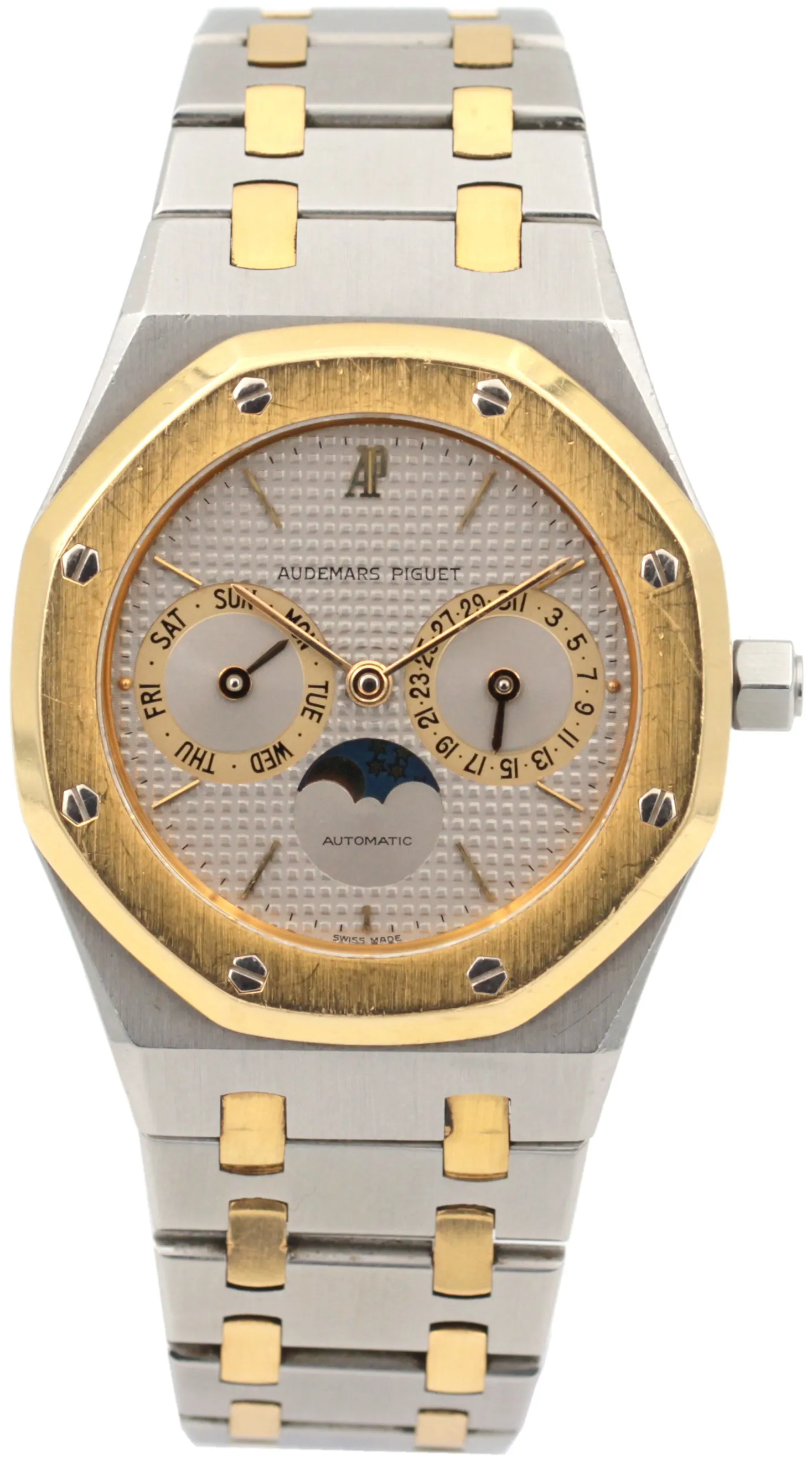 Audemars Piguet Royal Oak 25594SA 36mm Yellow gold and Stainless steel Silver