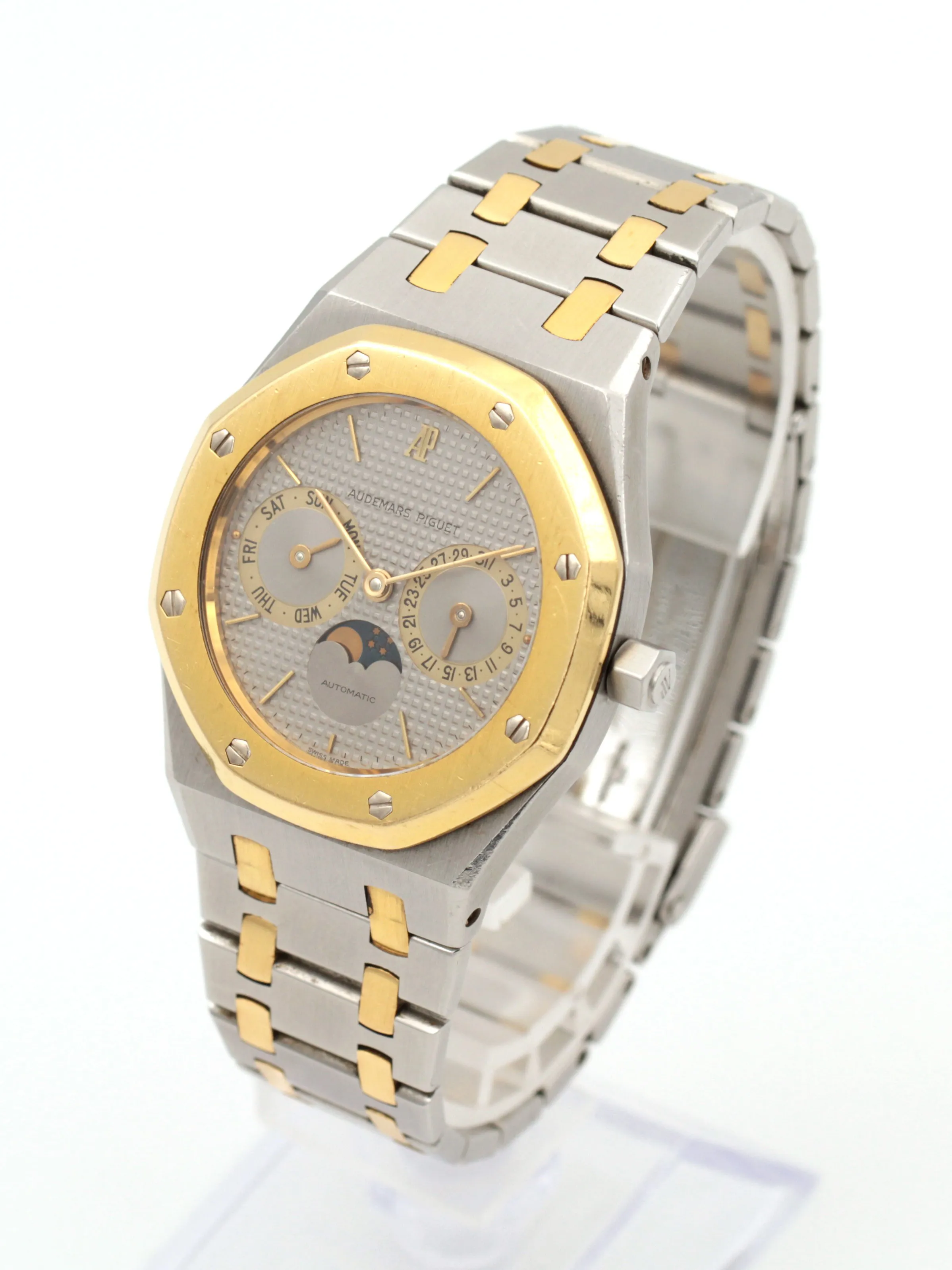 Audemars Piguet Royal Oak 25594SA 36mm Yellow gold and Stainless steel Silver 1