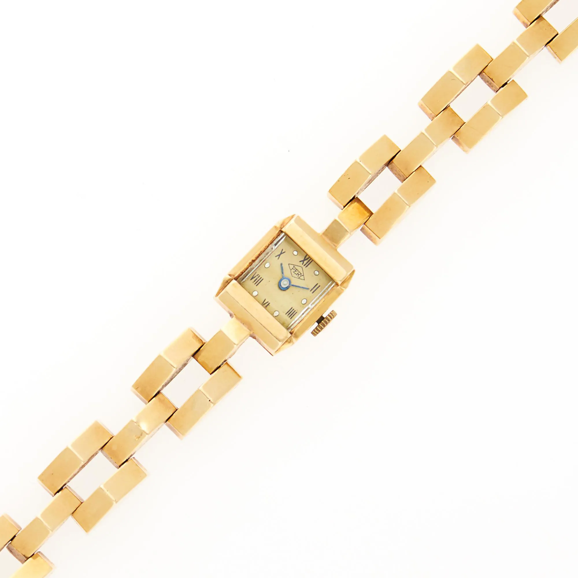 Pery Watch Co. 18mm Yellow gold Champagne