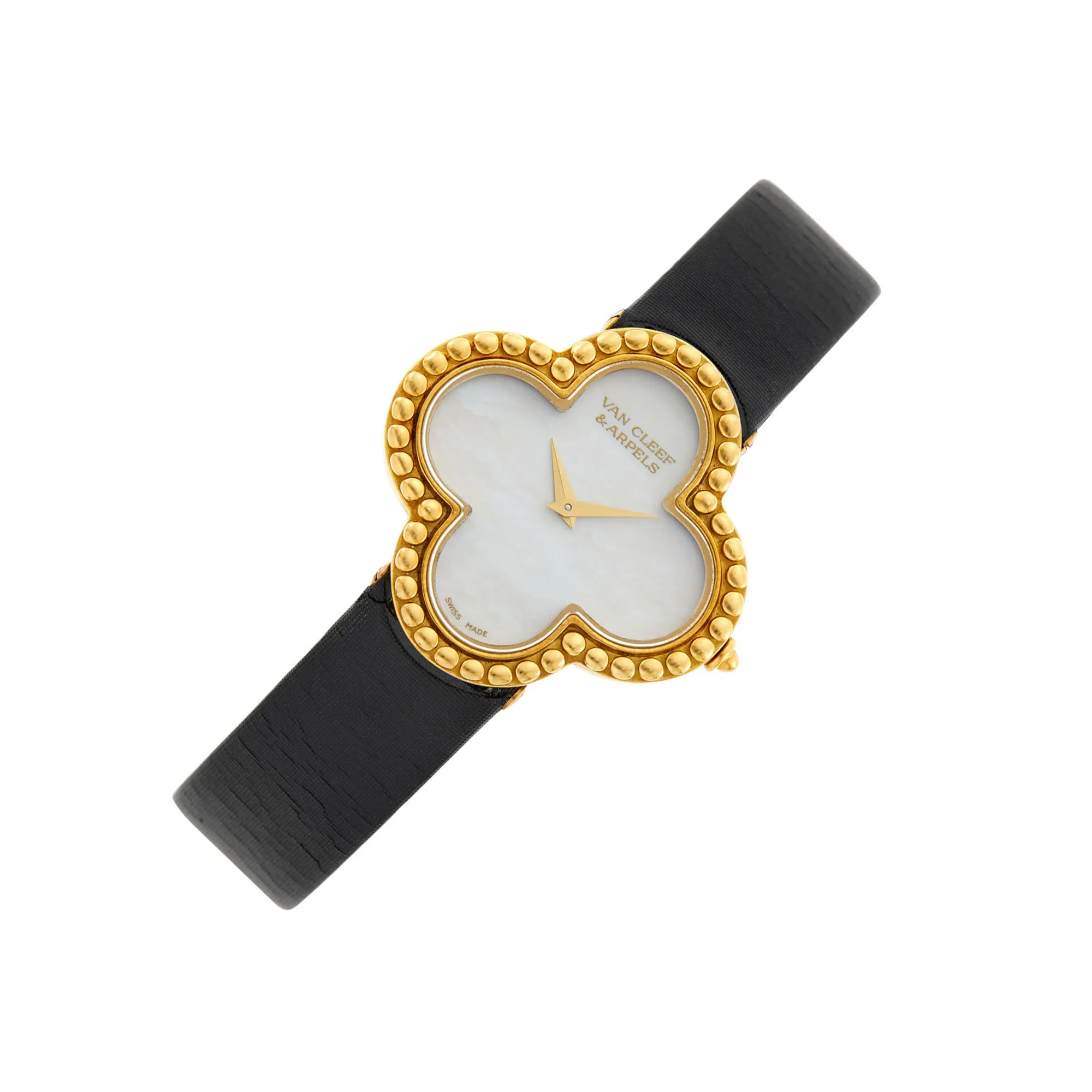 Van Cleef & Arpels Alhambra HH762 29mm Yellow gold Mother-of-pearl