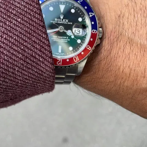 Rolex GMT-Master II 16710 40mm Stainless steel Black