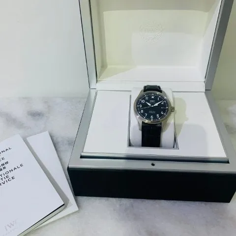 IWC Pilot Mark IW327009 40mm Stainless steel Black