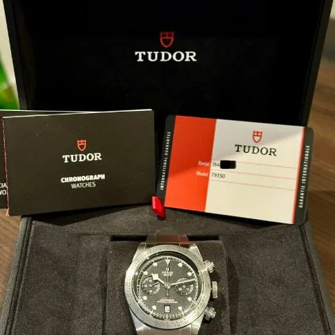 Tudor Black Bay Chronograph 79350 41mm Steel Black