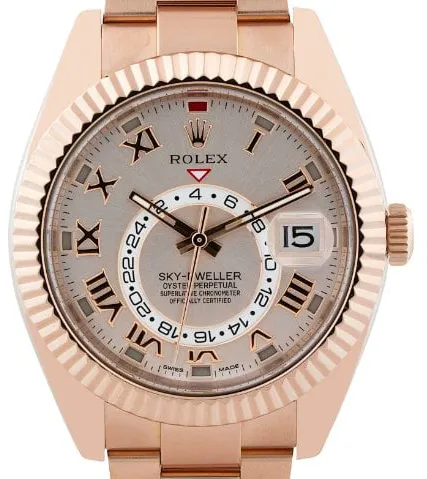 Rolex Sky-Dweller 326935 42mm Rose gold Pink