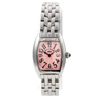 Franck Muller Curvex 2502QZ Stainless steel Pink