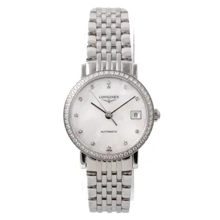 Longines Elegant L4.309.0.87.6 Stainless steel White