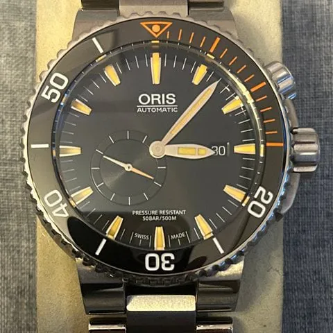 Oris Carlos Coste Limited Edition 01 743 7709 7184 46mm Titanium Black