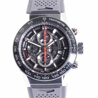 TAG Heuer Carrera Calibre HEUER 01 CAR2A1Z Stainless steel and PVD Skeletonized