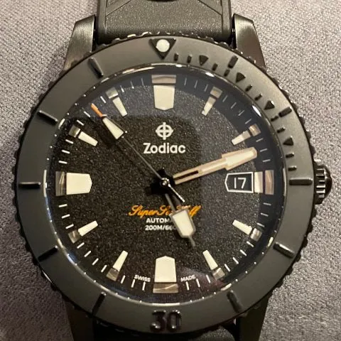 Zodiac Sea Wolf ZO9289 40mm Stainless steel Black