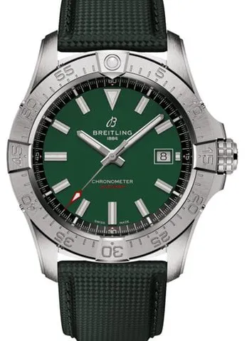 Breitling Avenger A17328101L1X1 42mm Stainless steel Green