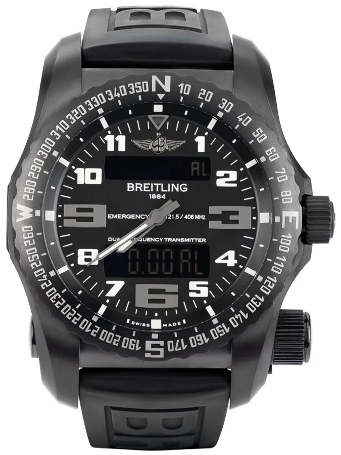 Breitling Emergency V76325U1/BC46 51mm Titanium Black