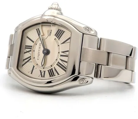 Cartier Roadster W62016V3 36mm Stainless steel Silver