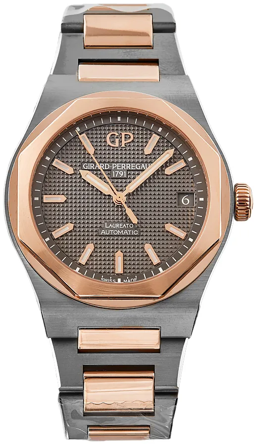 Girard-Perregaux Laureato 81010-26-232-26A 42mm Stainless steel Gray