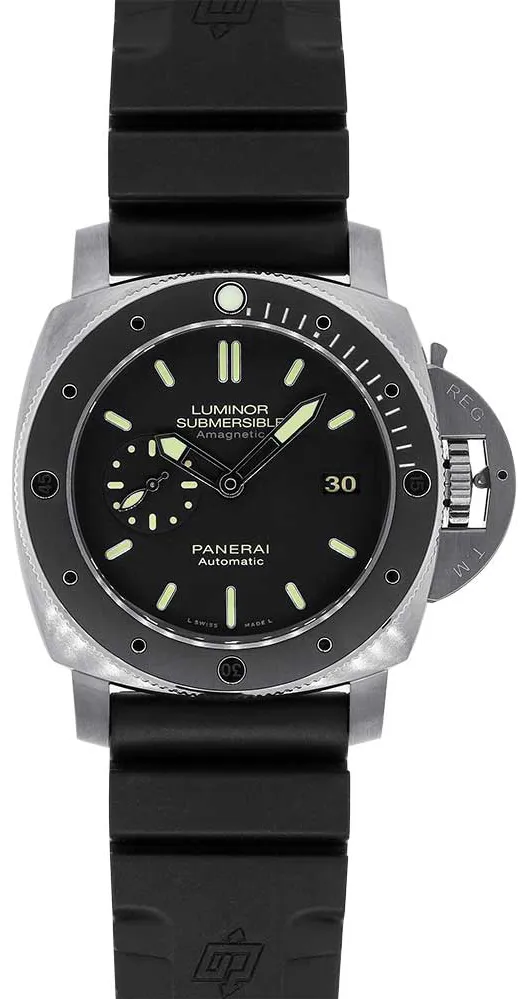 Panerai Submersible PAM 00389 47mm Titanium Black