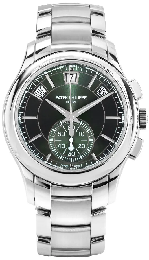 Patek Philippe Annual Calendar Chronograph 5905/1A-001 42mm Stainless steel Green