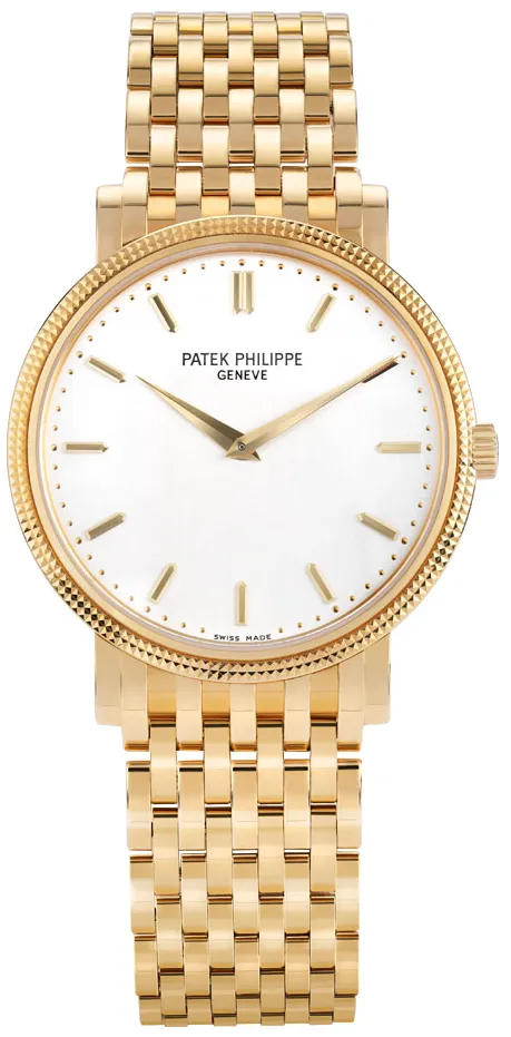 Patek Philippe Calatrava 5120/1J-001 35mm Yellow gold Silver