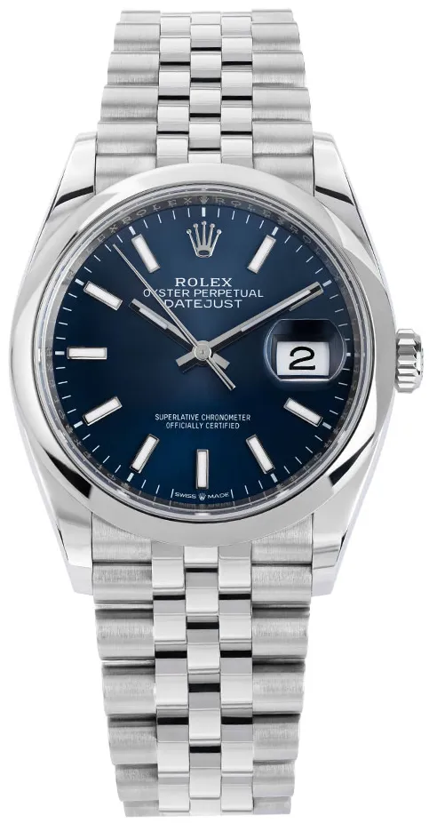 Rolex Datejust 36 126200 36mm Stainless steel Blue