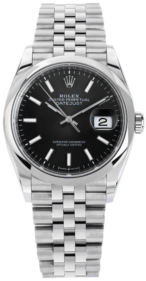 Rolex Datejust 36 126200 36mm Stainless steel Black